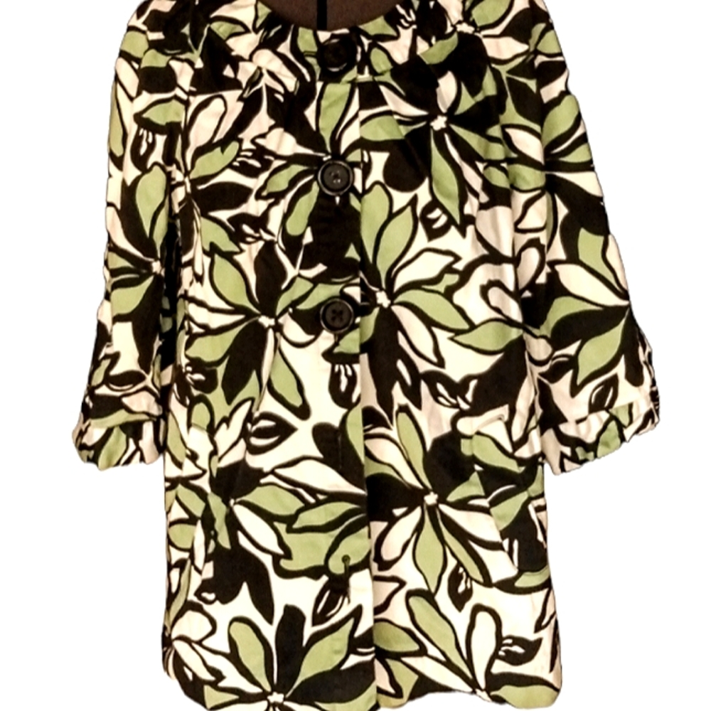 Allison Taylor floral jacket, L